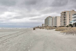 North Myrtle Beach Home: Steps to the Beach!