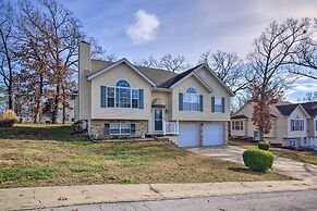 < Half-mi to Marinas: Osage Beach Home w/ Deck!