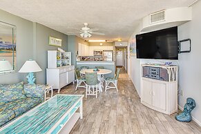 Myrtle Beach Oceanfront Condo w/ Covered Balcony!