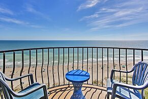 Myrtle Beach Oceanfront Condo w/ Covered Balcony!