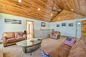 House w/ Deck Overlooking Lake of the Ozarks!