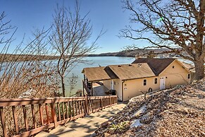House w/ Deck Overlooking Lake of the Ozarks!