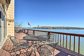 House w/ Deck Overlooking Lake of the Ozarks!