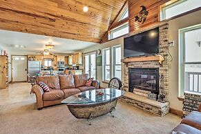 House w/ Deck Overlooking Lake of the Ozarks!