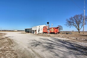 Unique Joplin Gem: Converted Train Car Studio