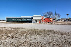 Unique Joplin Gem: Converted Train Car Studio