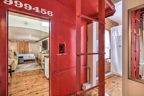 Unique Joplin Gem: Converted Train Car Studio
