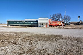 Unique Joplin Gem: Converted Train Car Studio