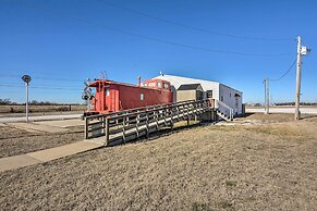 Unique Joplin Gem: Converted Train Car Studio