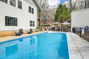 Secluded Branson Escape w/ Pool & Game Room!