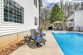 Secluded Branson Escape w/ Pool & Game Room!