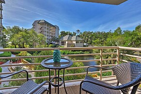 Lagoon & Fountain Views: Villa in Palmetto Dunes