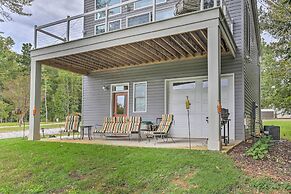 Waterfront Greenwood Getaway w/ Deck & Grill!