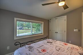 Waterfront Greenwood Getaway w/ Deck & Grill!