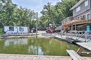 Walk to Waterfront: Osage Beach Escape w/ Fire Pit