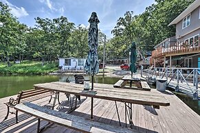 Walk to Waterfront: Osage Beach Escape w/ Fire Pit