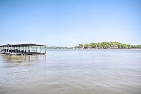 Waterfront Lake Ozark Pad: Fishing/boat Dock!