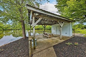 Waterfront Missouri Escape w/ Private Pond & Dock!