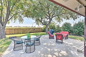 Abilene Home W/bbq & Pvt Yard, 1 Mi to Acu!