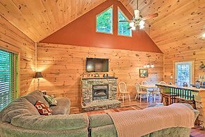 Rustic Andrews Cabin Rental w/ Deck + Fire Pit!
