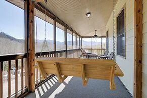 Beautiful Bryson City Home w/ Hot Tub & Mtn Views!