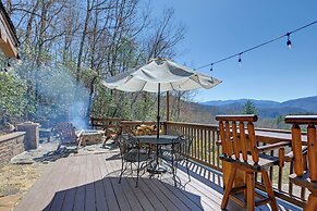 Beautiful Bryson City Home w/ Hot Tub & Mtn Views!