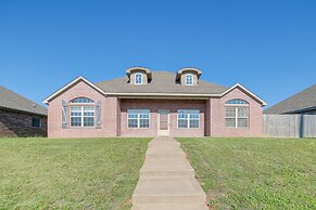 Central Bentonville Home With Fenced Yard!