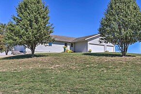 Missouri Getaway w/ Pasture Views & Patio!