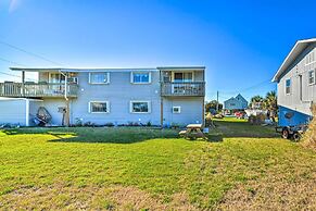Coastal Atlantic Beach Duplex < 1 Mi to Boardwalk!
