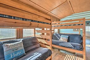 Canalfront Cabin in Sargent: 1 Mile to Beach!