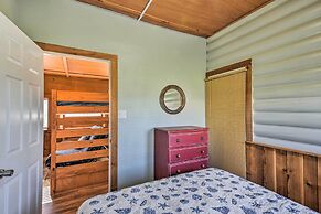 Canalfront Cabin in Sargent: 1 Mile to Beach!