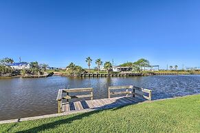 Canalfront Cabin in Sargent: 1 Mile to Beach!