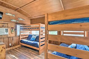 Canalfront Cabin in Sargent: 1 Mile to Beach!