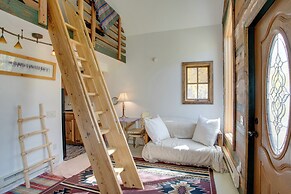 Colorful Cabin w/ Teepee, Fire Pits & Mtn Views!