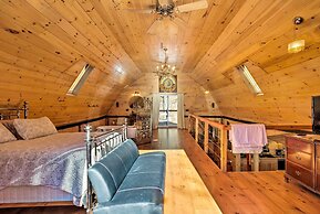 Cullowhee Getaway w/ Fireplace on Private Meadow