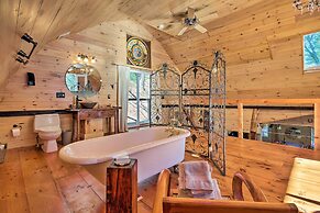 Cullowhee Getaway w/ Fireplace on Private Meadow