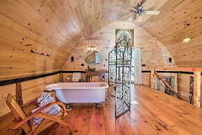 Cullowhee Getaway w/ Fireplace on Private Meadow