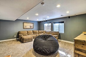 Family-friendly Home w/ Theater, 24 Mi to SLC