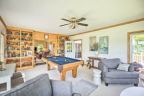 Idyllic Waterfront Home w/ Game Room, Shared Dock