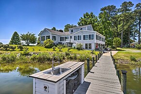Idyllic Waterfront Home w/ Game Room & Dock