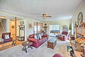 Idyllic Waterfront Home w/ Game Room & Dock