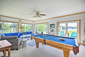 Idyllic Waterfront Home w/ Game Room & Dock