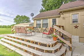 Historic Ottawa Lake House: Deck, Barn + 96 Acres!