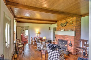 Historic Ottawa Lake House: Deck, Barn + 96 Acres!