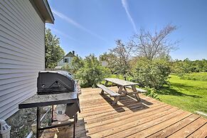 Near Lakes, Bay & Trails! Historic Waldoboro Gem