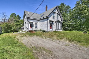 Near Lakes, Bay & Trails! Historic Waldoboro Gem