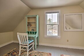Near Lakes, Bay & Trails! Historic Waldoboro Gem