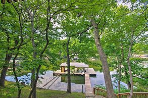 Private Boat Dock: Lakefront Eldon Home!