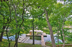 Private Boat Dock: Lakefront Eldon Home!