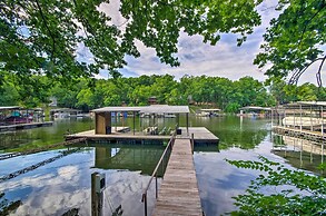 Private Boat Dock: Lakefront Eldon Home!